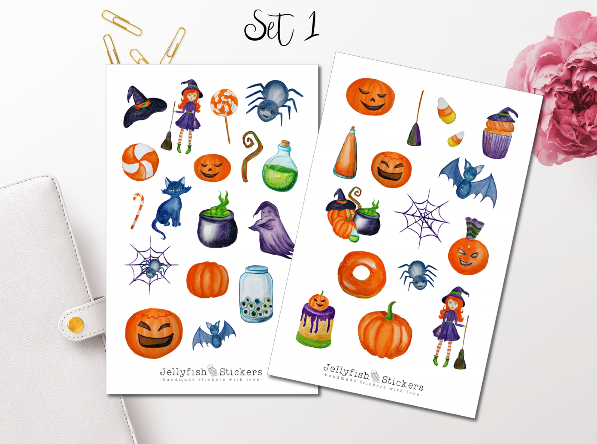 Halloween Sticker Set